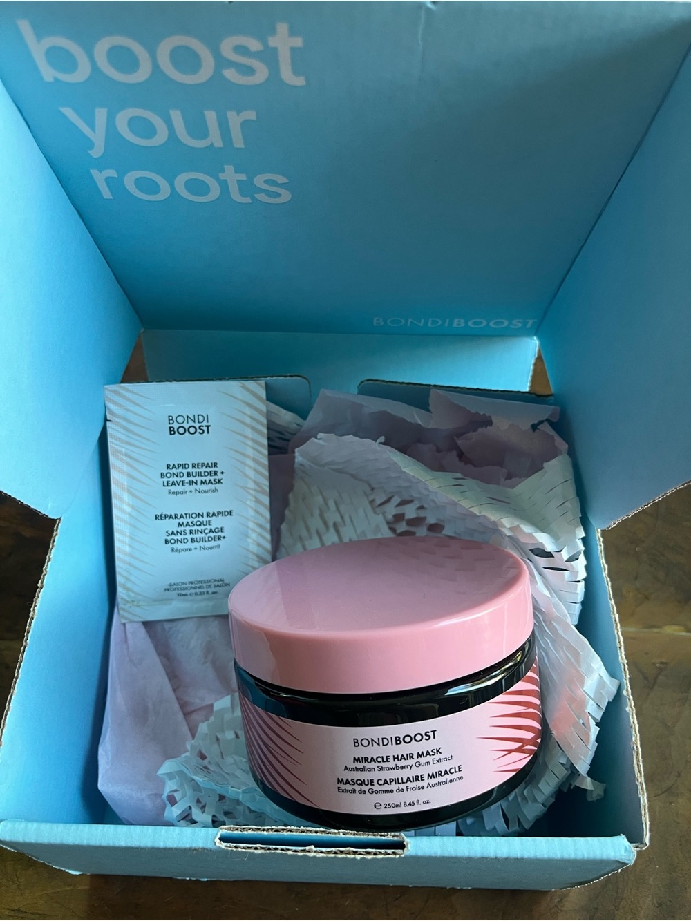 BondiBoost Miracle Hair Mask strawberry